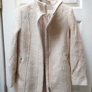 H&M Beige cream Tweed Coat